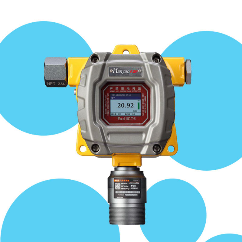 Online four-in-one gas detector